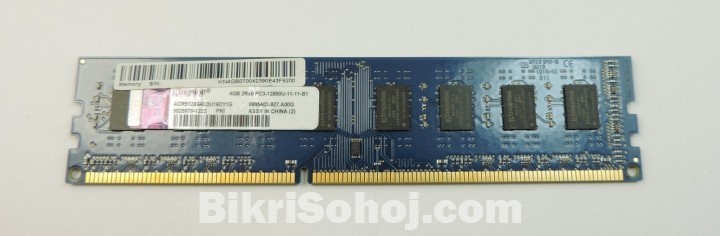 Kingston RAM 4GB DDR3L 1600MHz Brand Desktop Memory